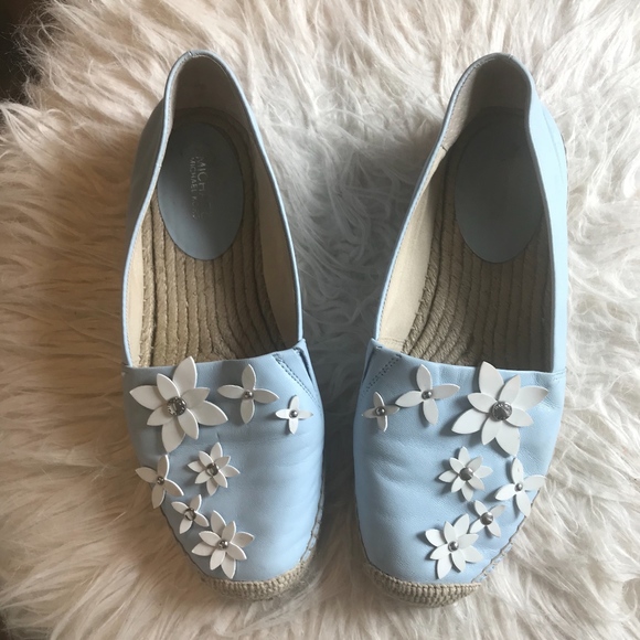 MICHAEL Michael Kors Shoes - MICHAEL KORS Blue Floral Espadrilles